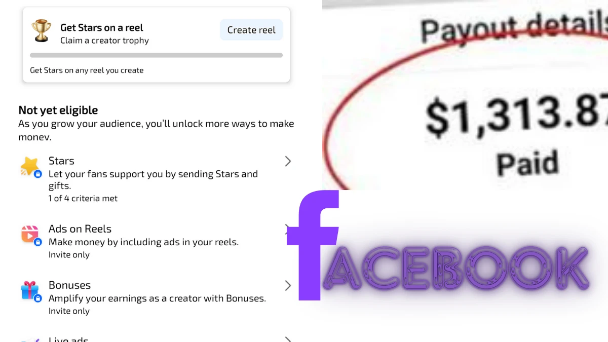 facebook earning methods